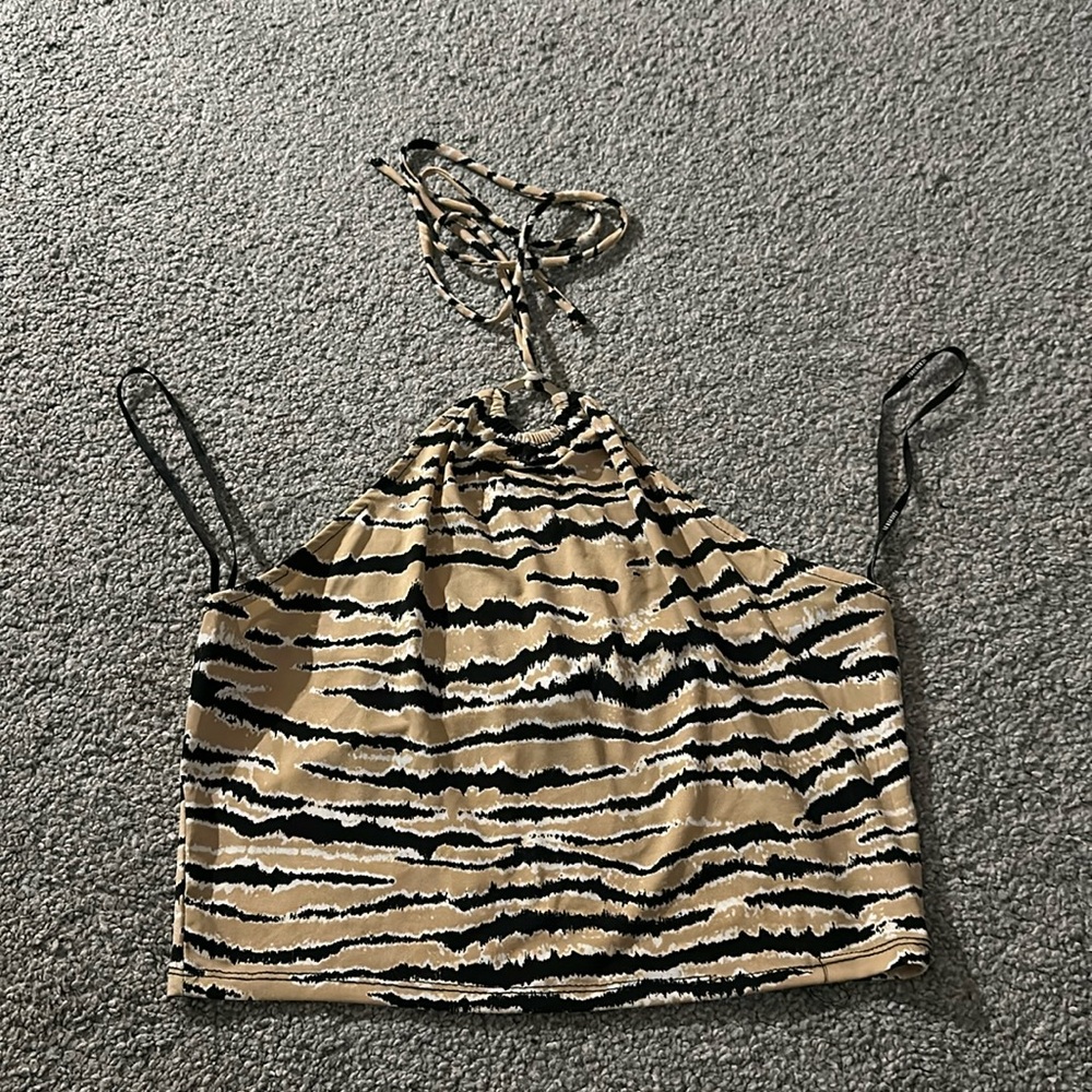 Forever 21 Halter Top Crop Top